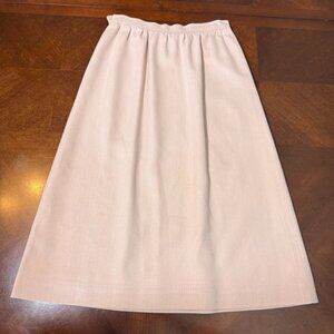 vintage 80''s Evan-Picone Womens  Skirt Pink wool Silk Blend sz Small